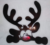 Rudolph the Red-Nosed Reindeer Metal Wall Art