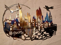 Harry Potter Hogwarts Castle (Chasing the snitch)