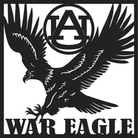 Auburn University War Eagle Artwork
