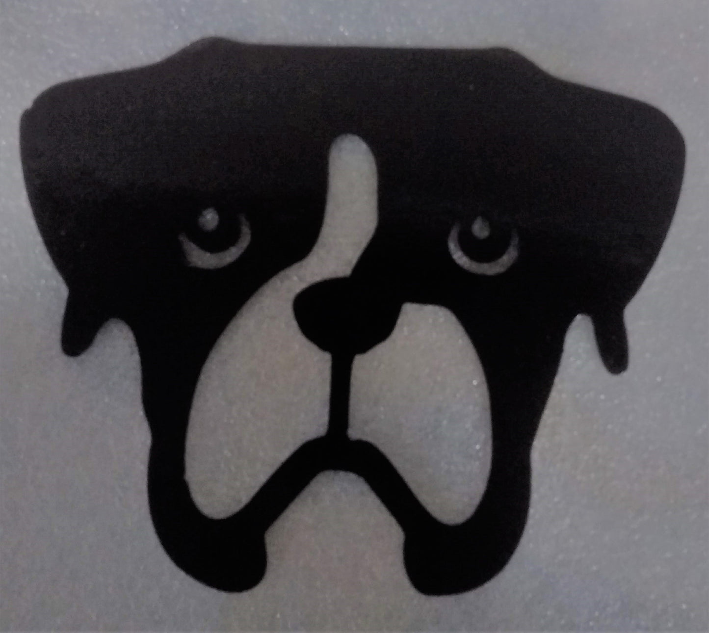 Boxer Dog Face small fridge magnet