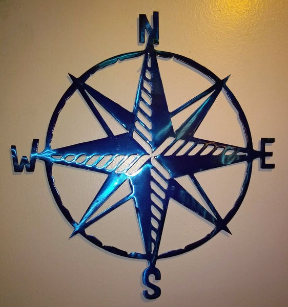 Compass Rose – Metal Wall Art