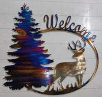 Deer Welcome Sign