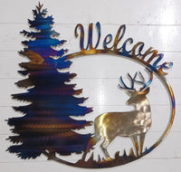 Deer Welcome Sign