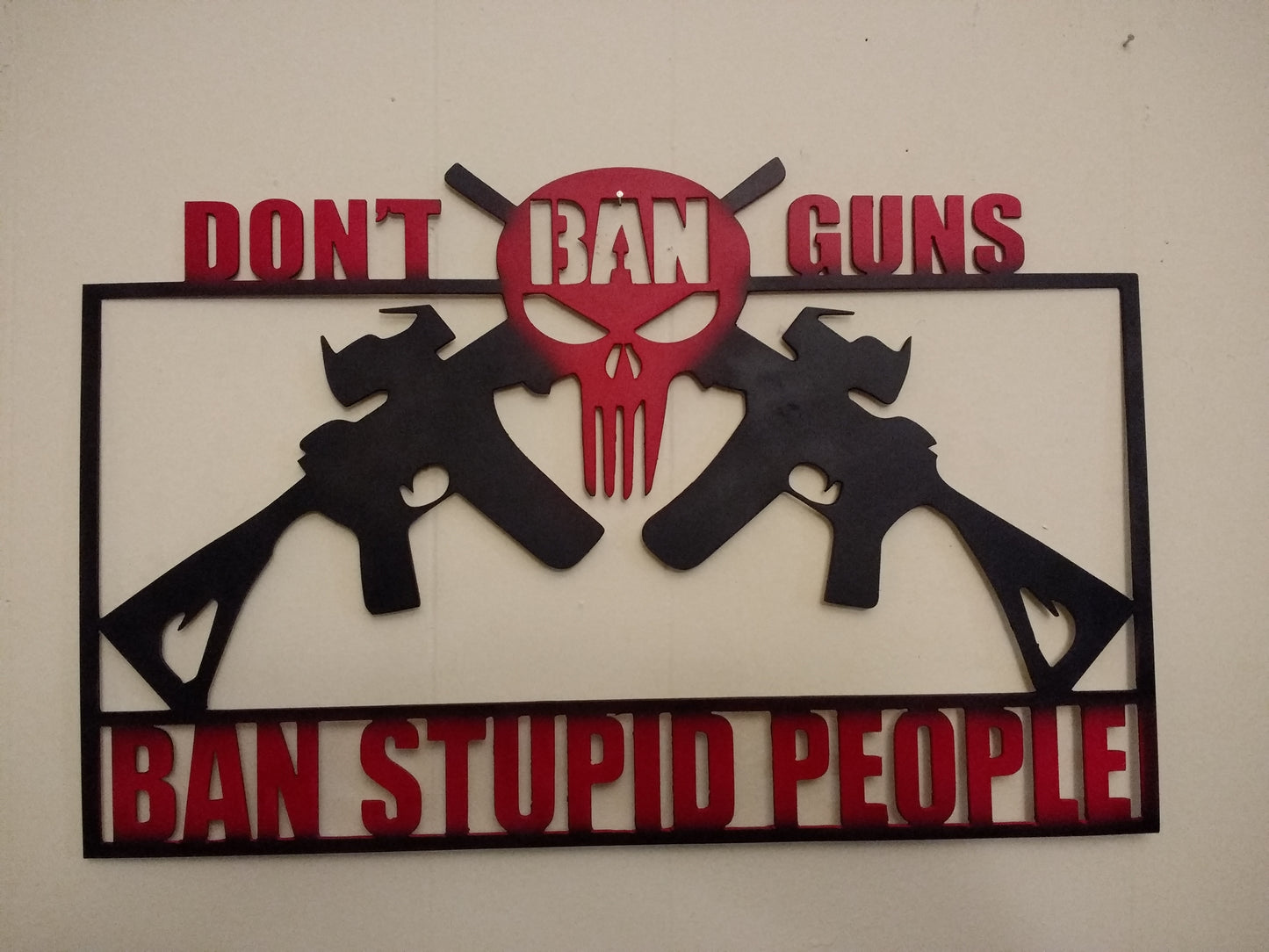 Don't Ban Guns Ban Stupid People
