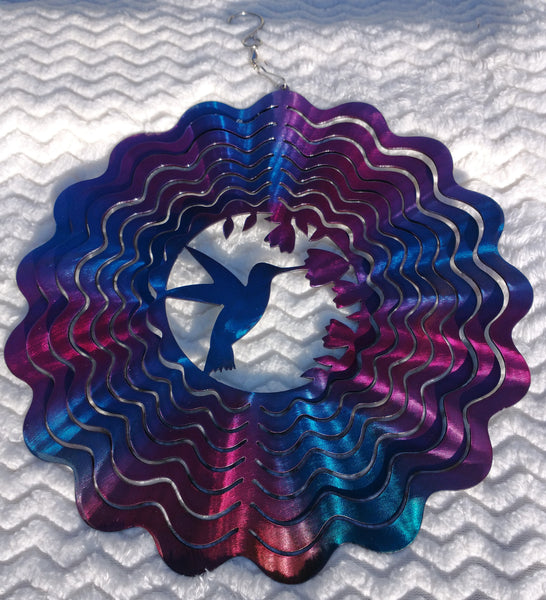 Hummingbird Wind Spinner