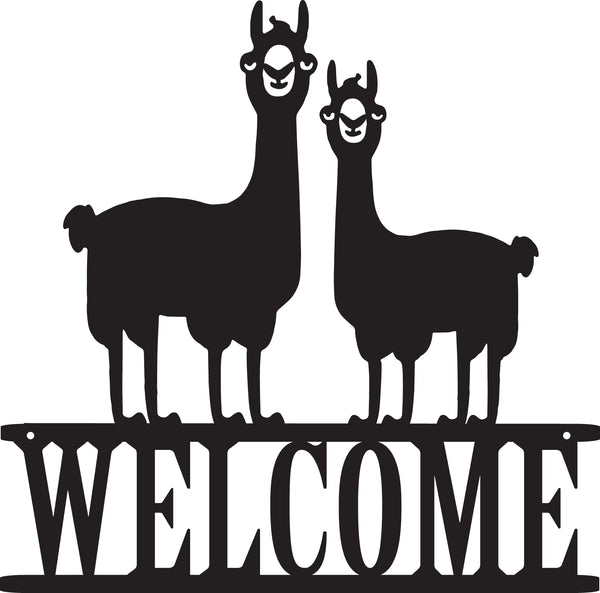 Lama Welcome Sign