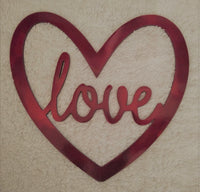 Love Heart Fridge Magnet