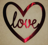 Love Heart Fridge Magnet