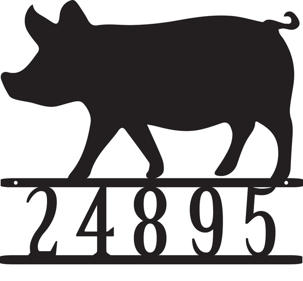 Pig Address Sign (Personalize your own)