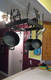 Forest themed Pot & Pan Hanger
