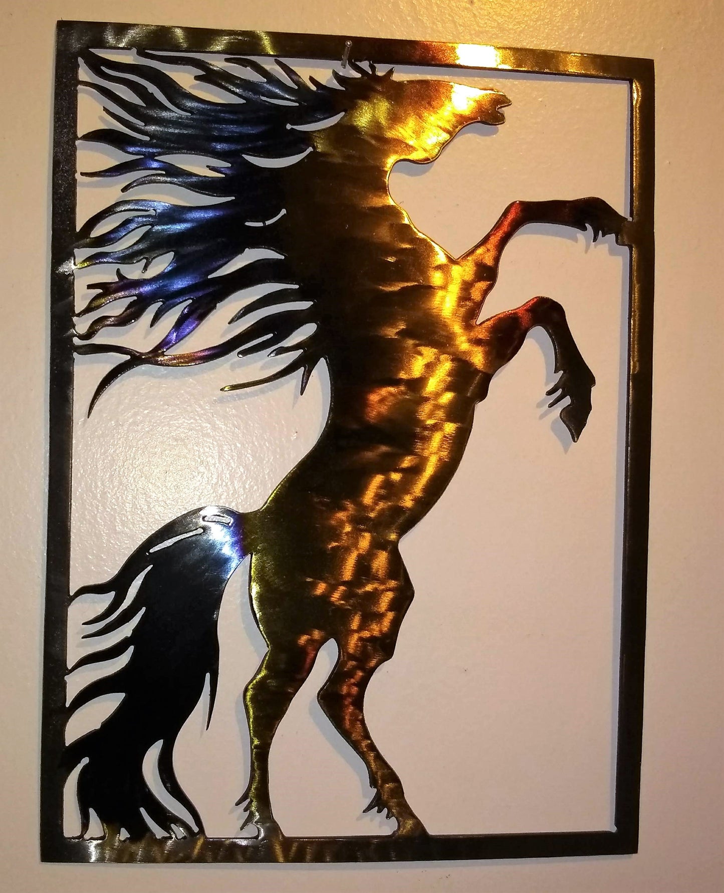Stallion Rearing , Horse wall art, Farm artwork, Horse, Horses