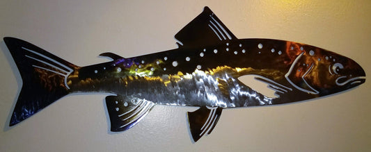 Trout fish art